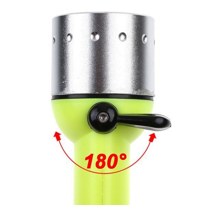 Torche Sous Marine Professional Flashlight - Waterproof - Jaune 