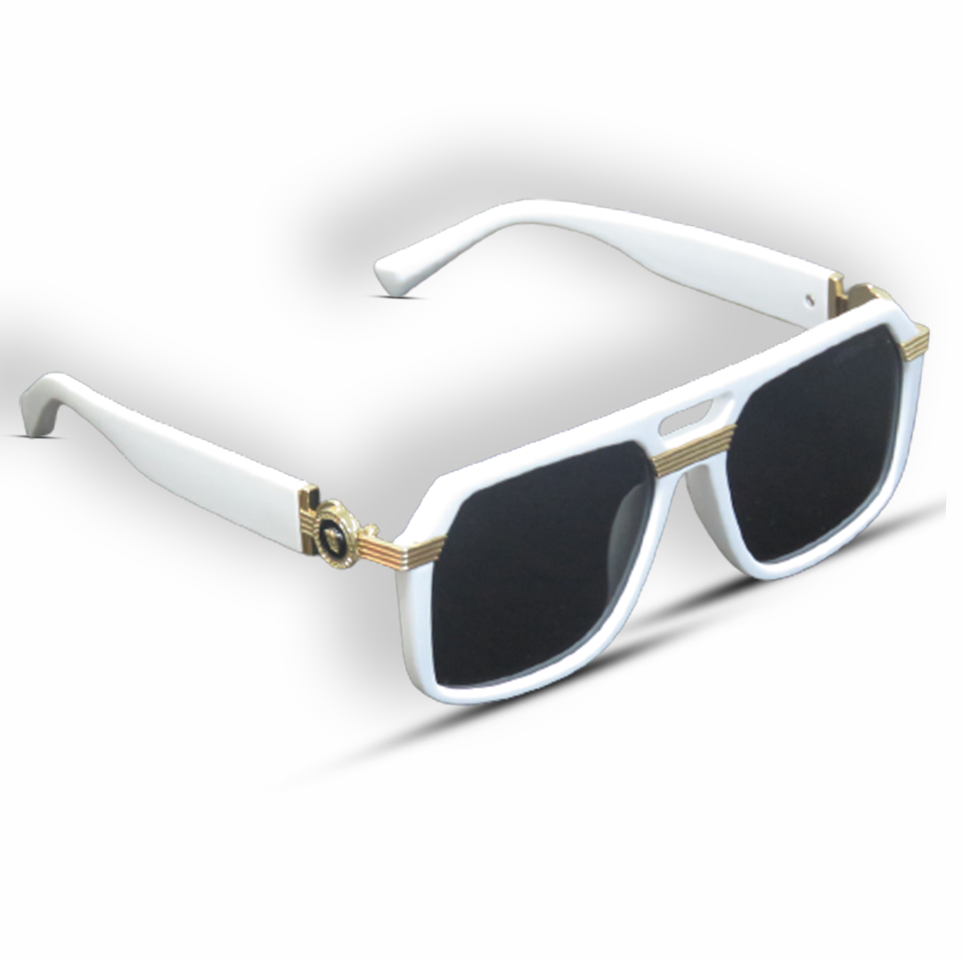 Lunette Blanc Pour Homme