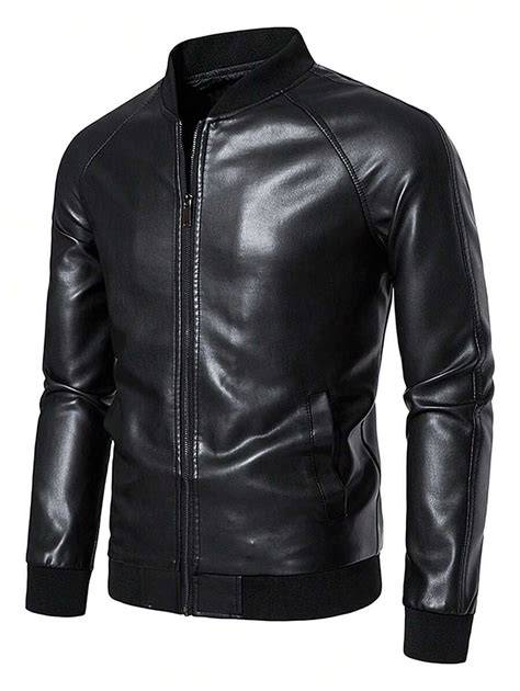 Veste Simili Cuir Homme