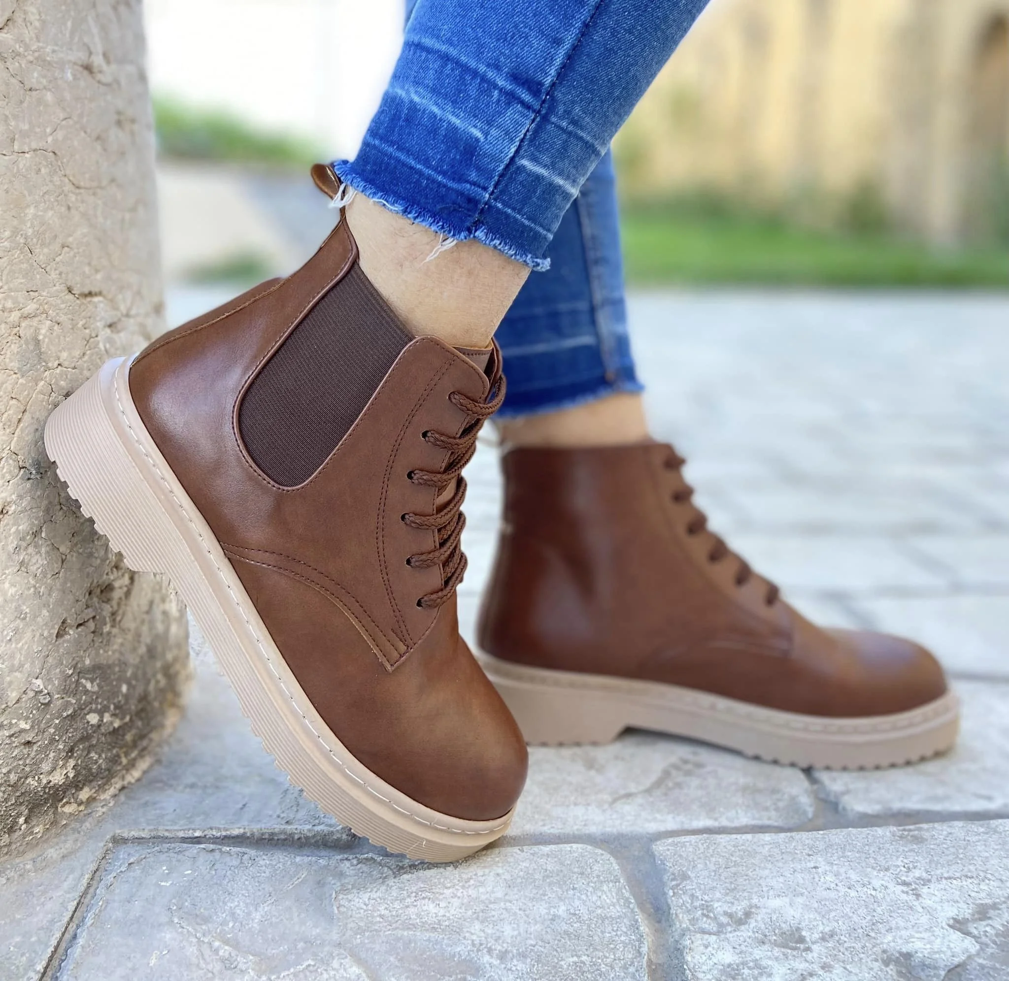 BOOTS COURT ARYZO POUR FEMMES