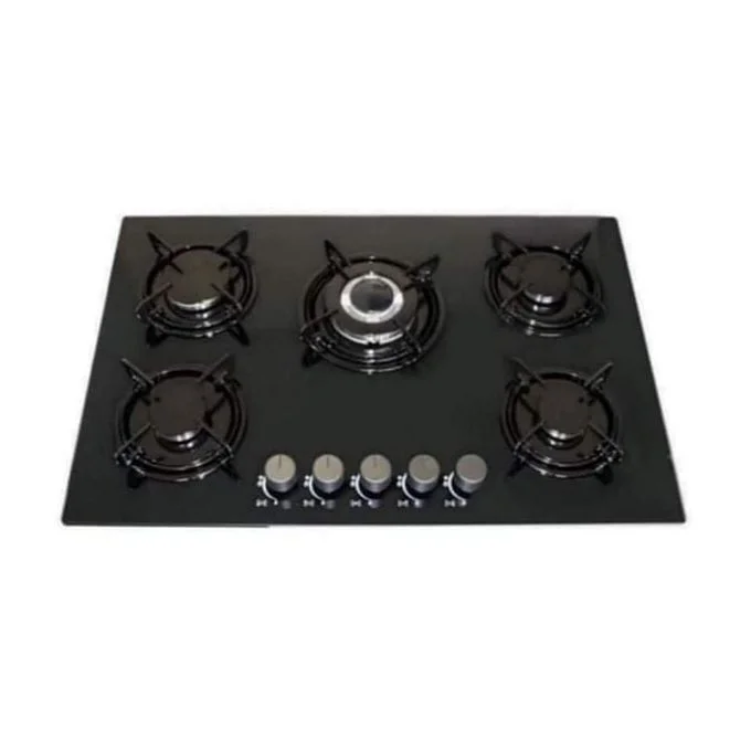 Plaque Galaxy Naturel 5 Feux Verre