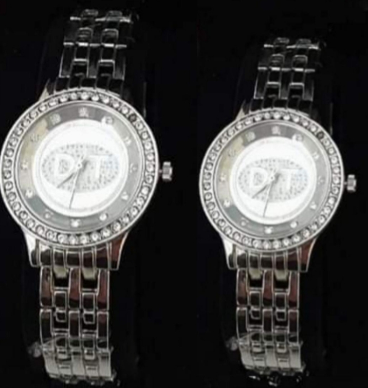 Montre de Luxe en Acier Inoxydable – Argent 