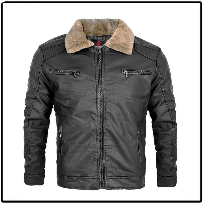 Tunisie Veste En Faux Cuir Homme Veste En Cuir PU à Capuche