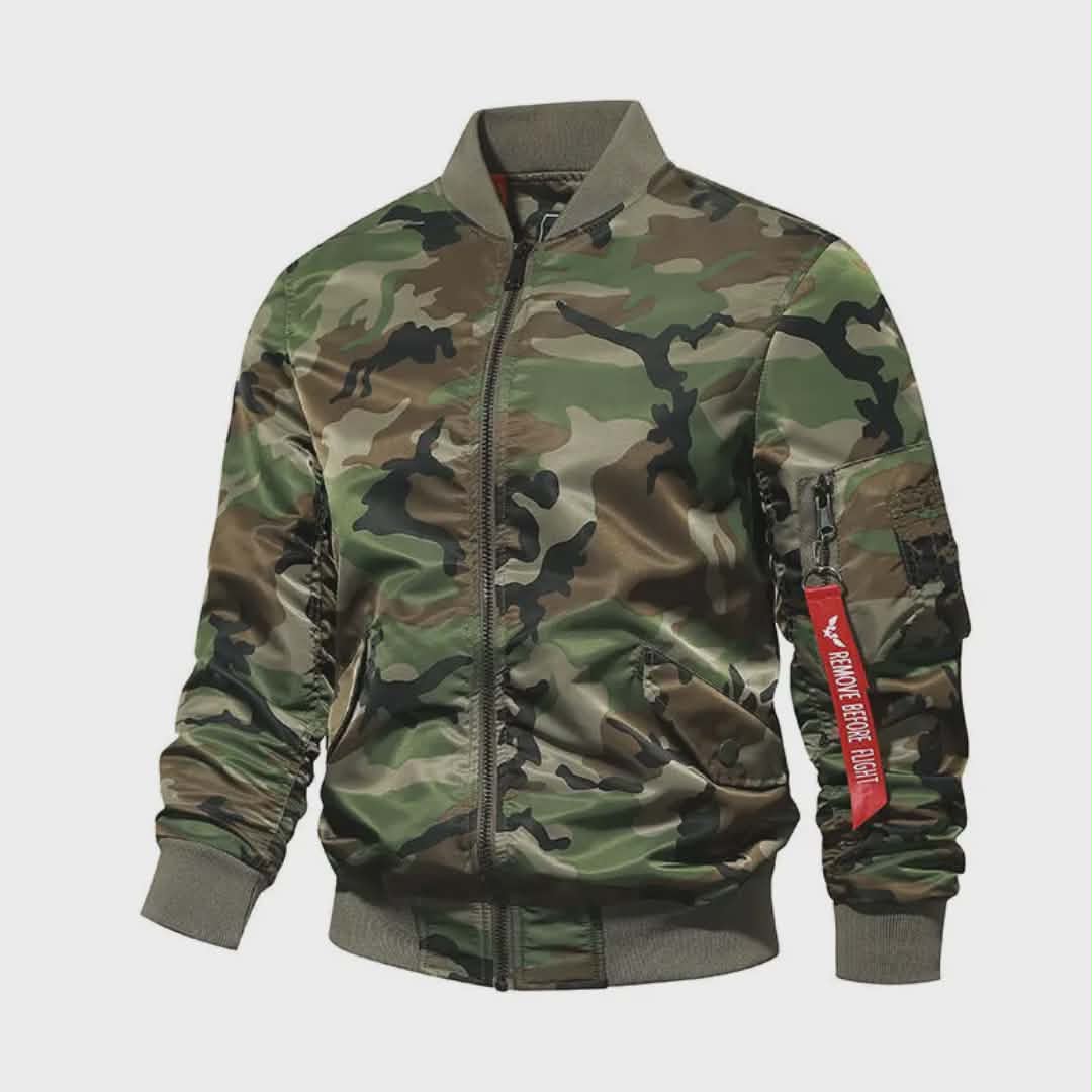 Veste de camouflage veste de pilote Air Force Ma1 veste de vol pour hommes