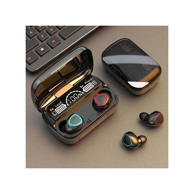 Écouteurs sans fil M10 avec microphone intégré - Blanc