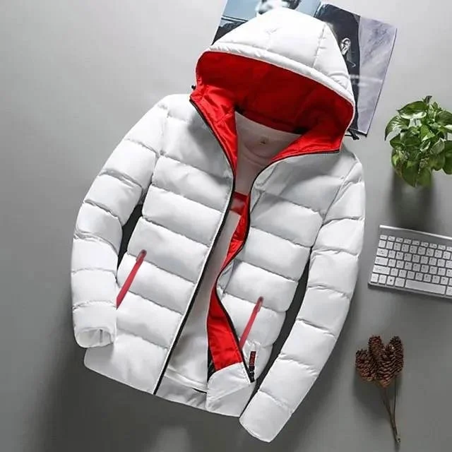 Veste D'Hiver blanche Pour Homme