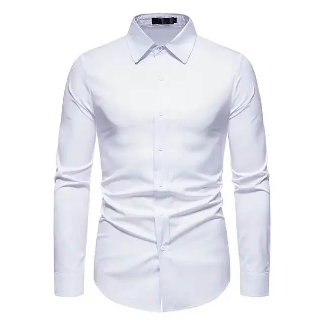 Chemise Homme  Blanche Super Slim