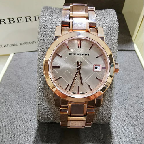 BURBERRY BU9126 Rose Gold Watch 