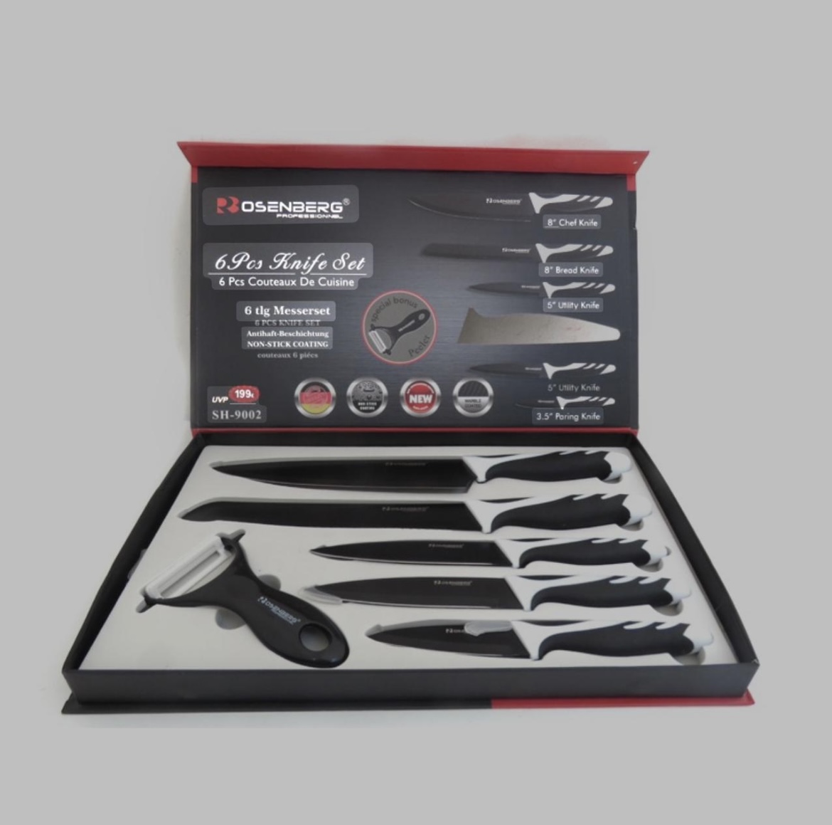 Coffret De Couteaux Couteaux De Cuisine - Rosenberg