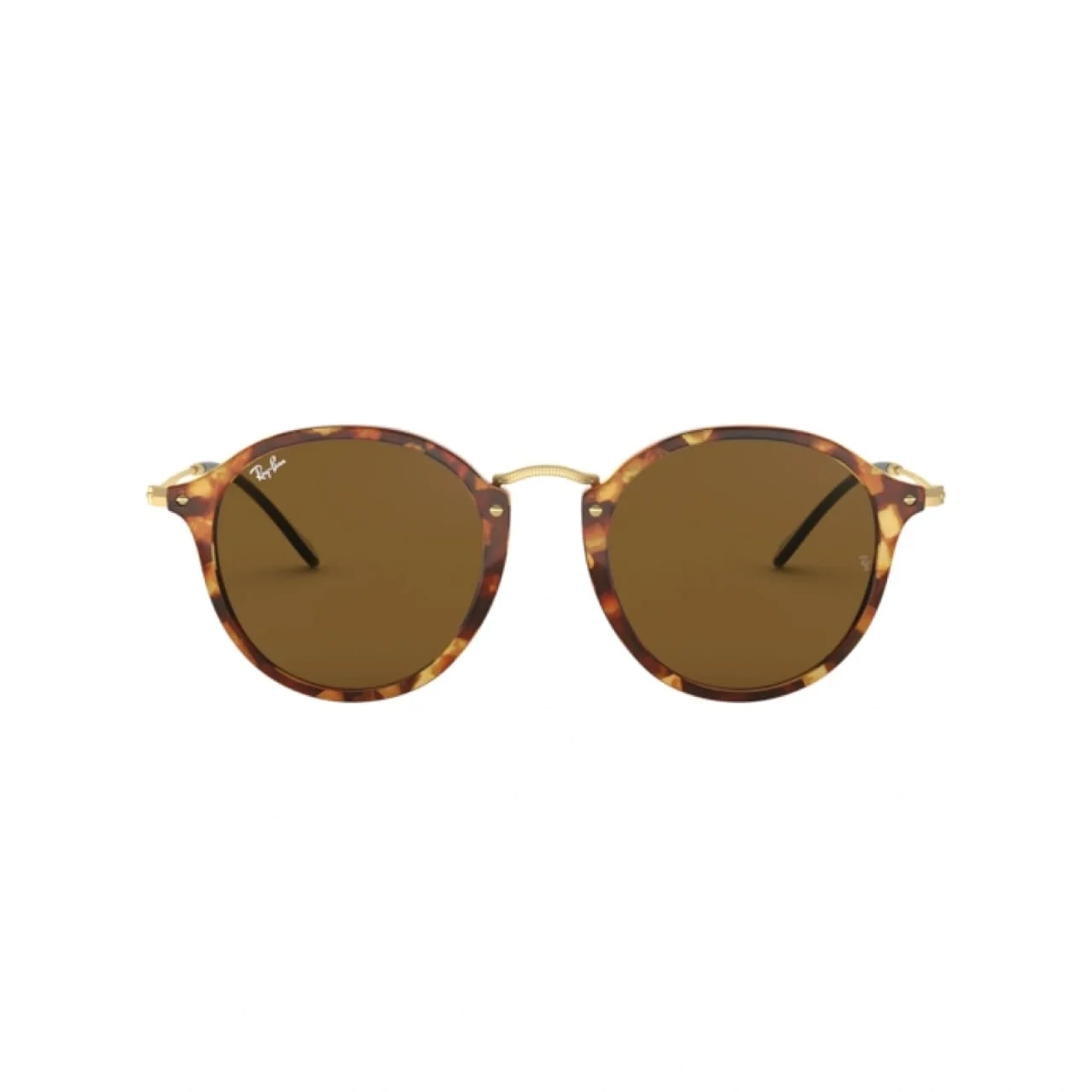 Lunette Ray-Ban Round Marron