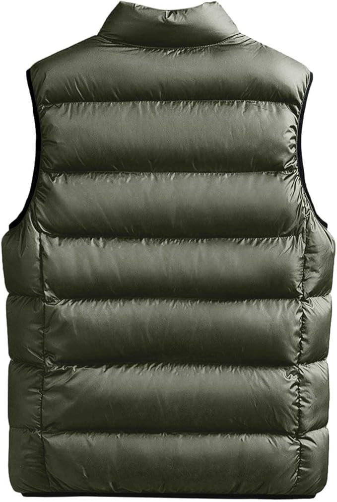 Un gilet doudoune sans manches pour homme