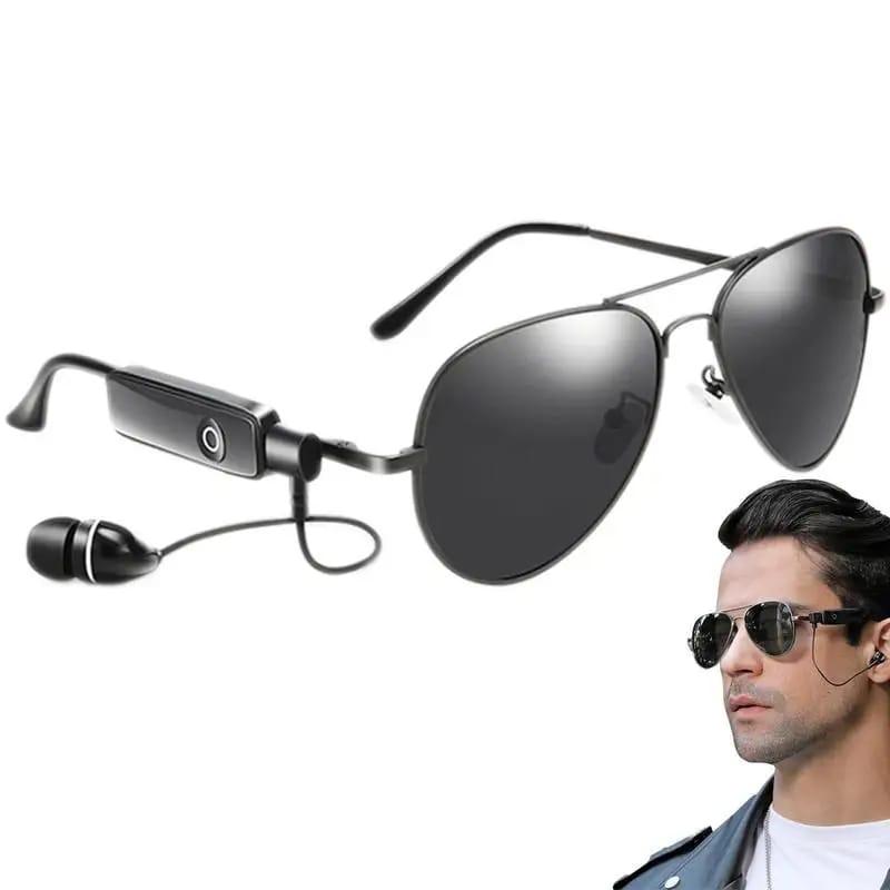 Lunettes De Soleil Intelligentes Plates Sans fil