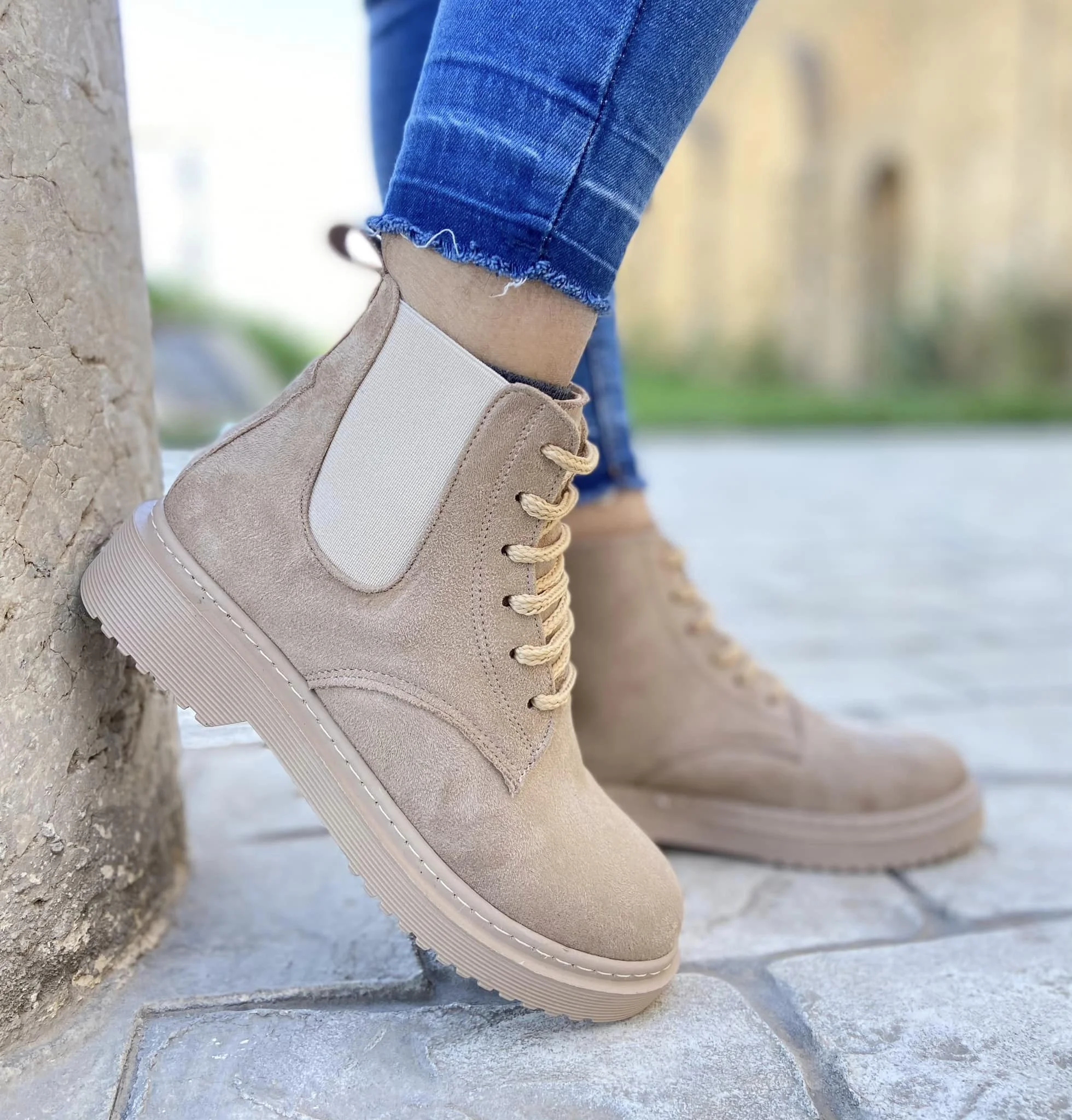 BOOTS COURT ARYZO POUR FEMMES