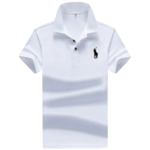T-shirt Blanc Polo Pour Homme