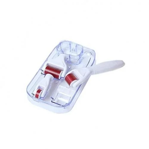 Derma Roller Rouleau De Massage Et De Soins Du Visage - 4 en 1