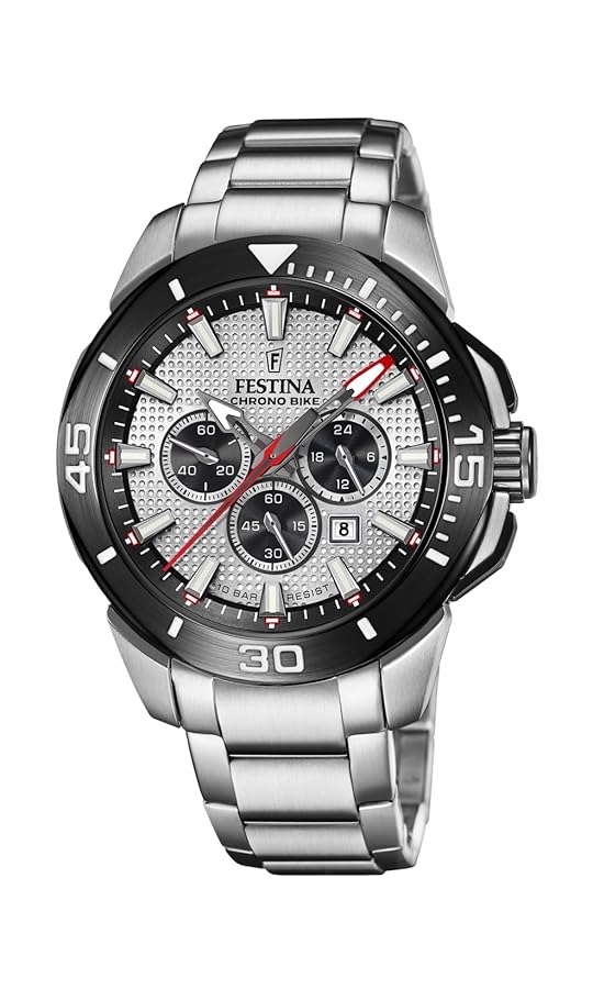 Acier - F20641/2 Montre CHRONO BIKE - FESTINA Homme Bracelet Acier - F20641/2 Montre CHRONO BIKE - FESTINA Homme Bracelet Acier - F20641/2