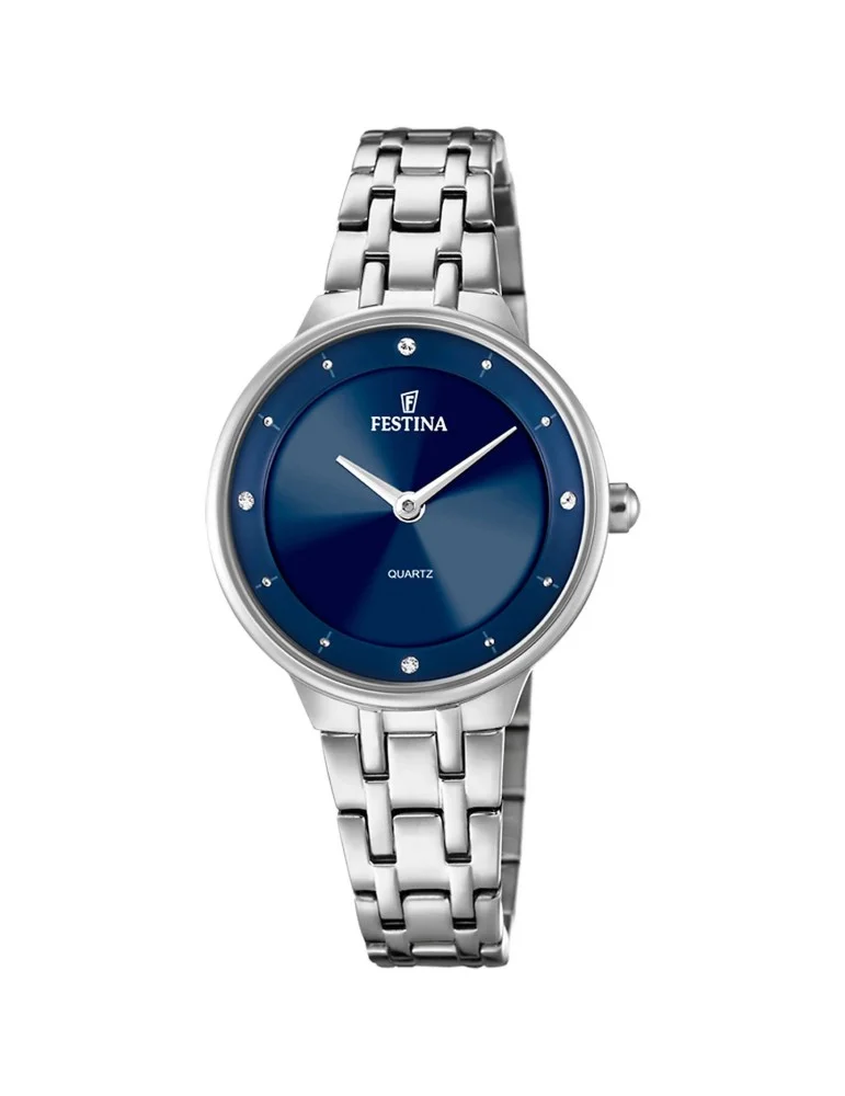 Montre Femme Festina F20600 Fond Bleu