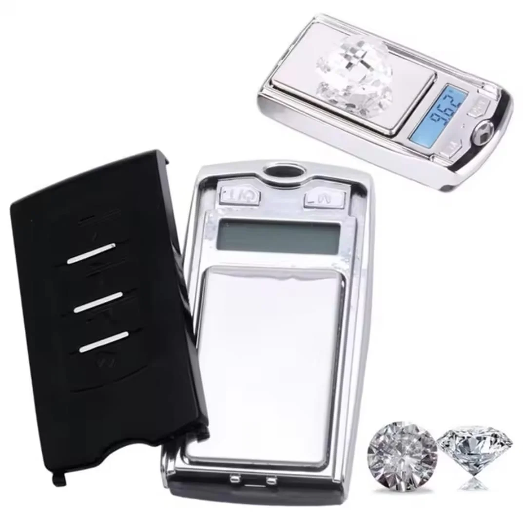 Mini Balance Numérique Professionnelle - 0,01 Jusqu'à 200 g Forme Porte Clé De Voiture