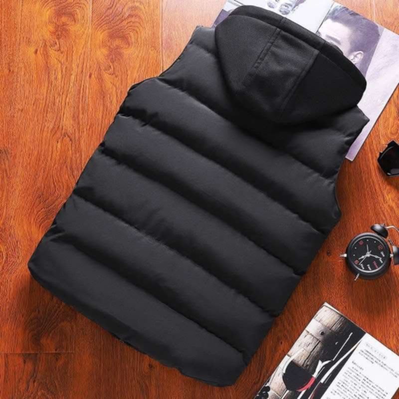 un gilet doudoune sans manches pour homme