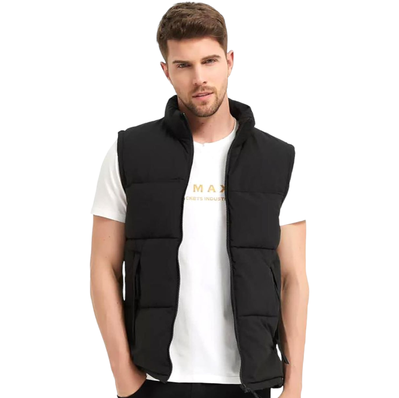 Doudoune Sans-Manches Pour Homme - Noir