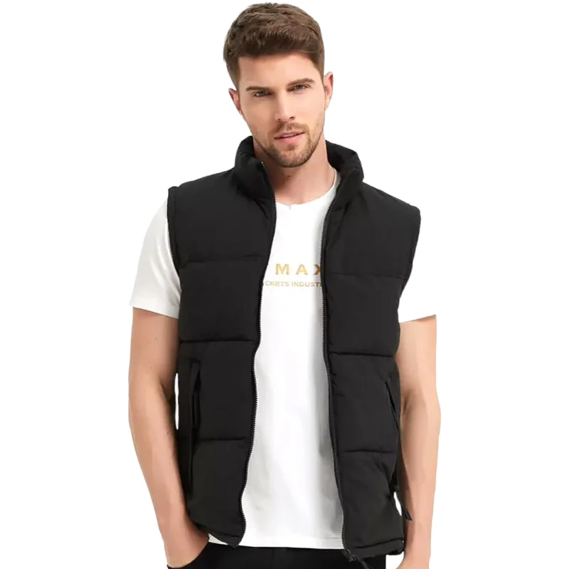 Doudoune Sans-Manches Pour Homme - Noir