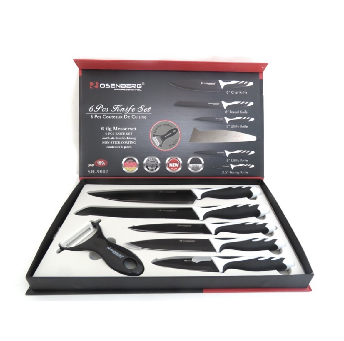 Coffret De Couteaux Couteaux De Cuisine - Rosenberg