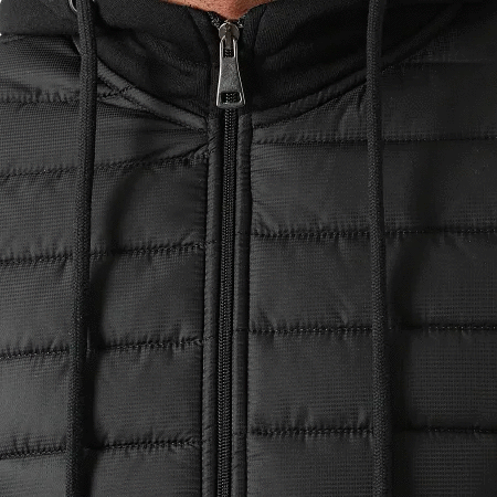 Sweat À Capuche Zippé - Noir