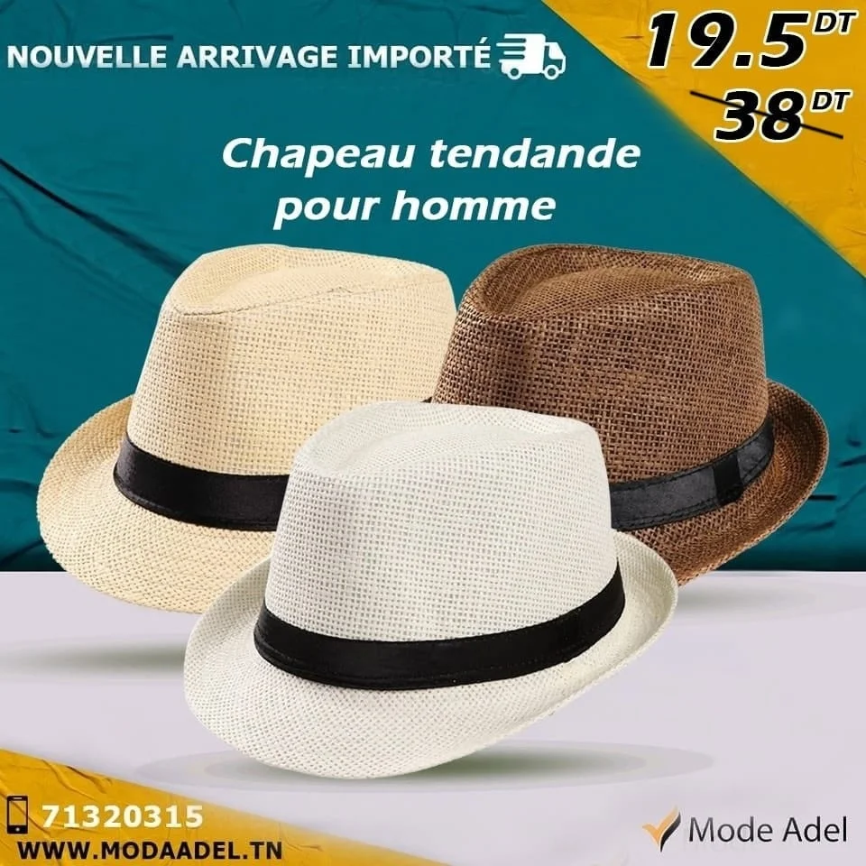 Chapeau d'été Pour Homme